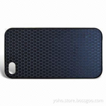 Case for iPhone 4, Made of PC with Comfortable Rubber Leather, OEM Orders Welcomed